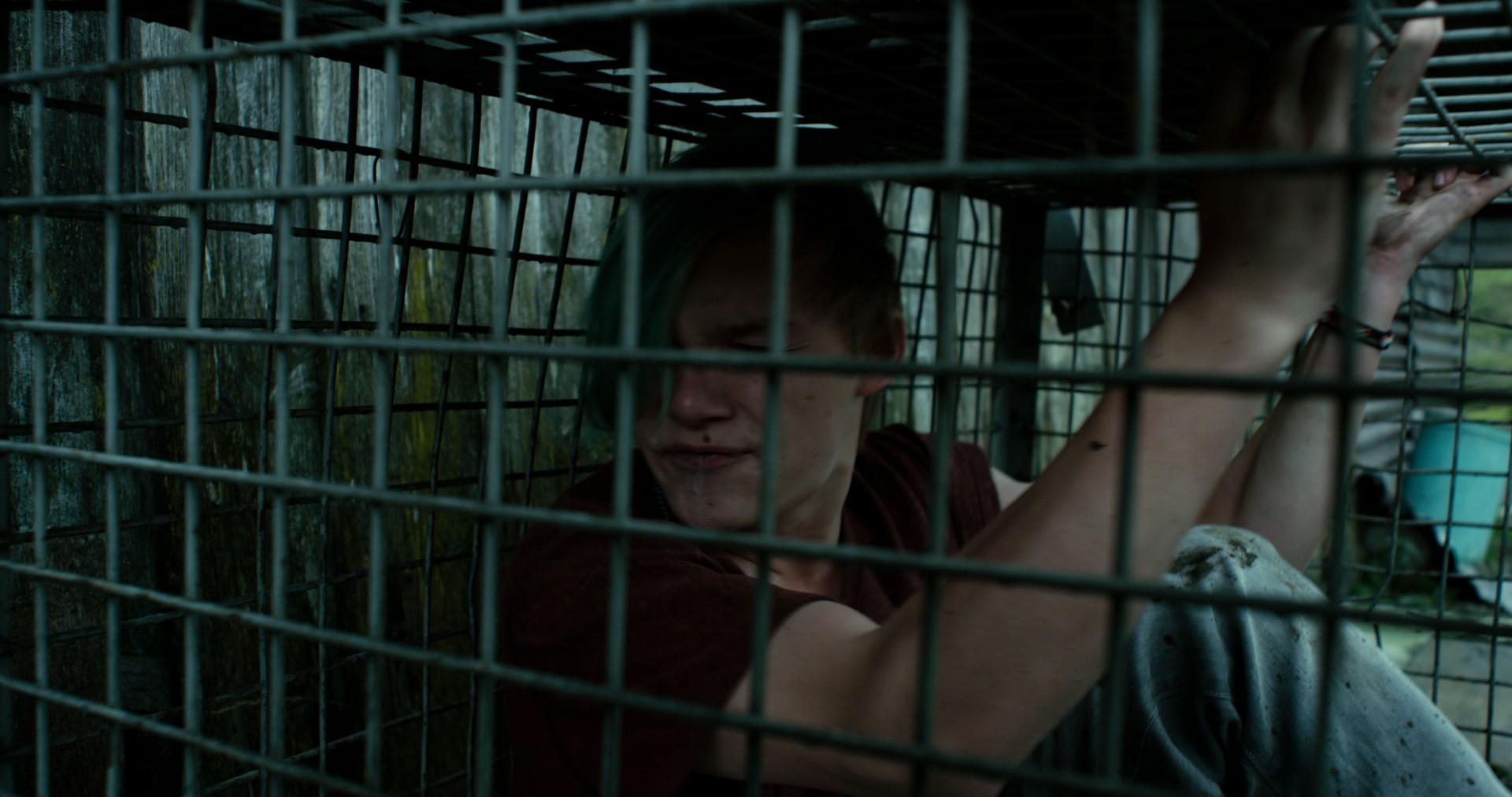 CHRIEG   Matteo in cage